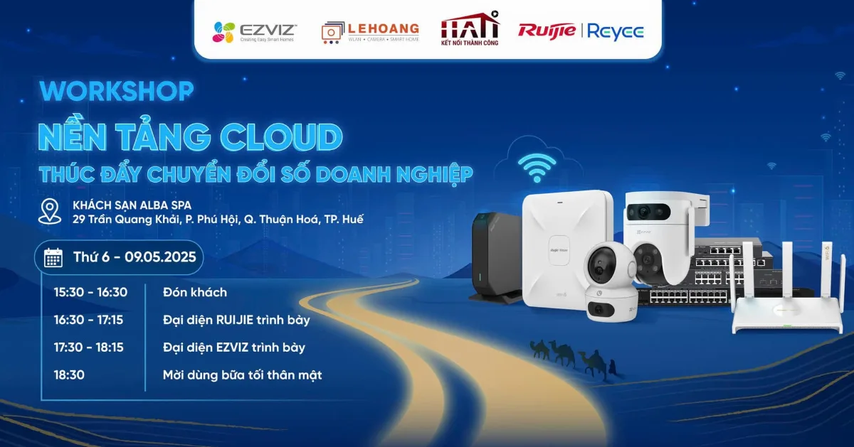 Workshop “Nền tảng Cloud – Thúc đẩy chuyển đổi số doanh nghiệp” – Kết nối công nghệ, mở rộng cơ hội